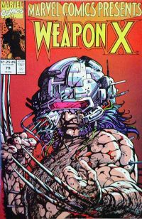 wolverine weapon x ok??adka marvel comics presents