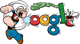 popey google logo